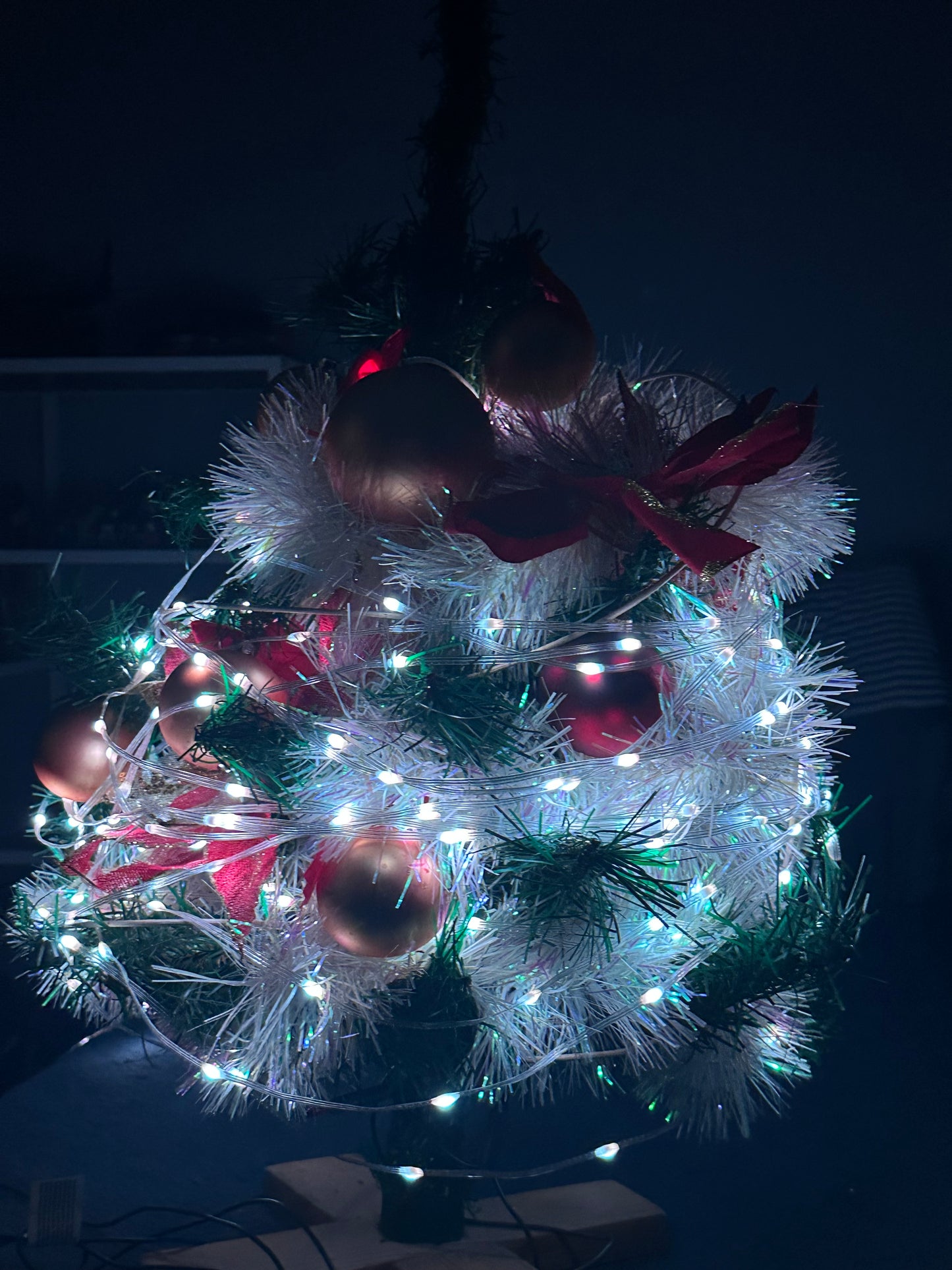 Lampki LED na Choinke