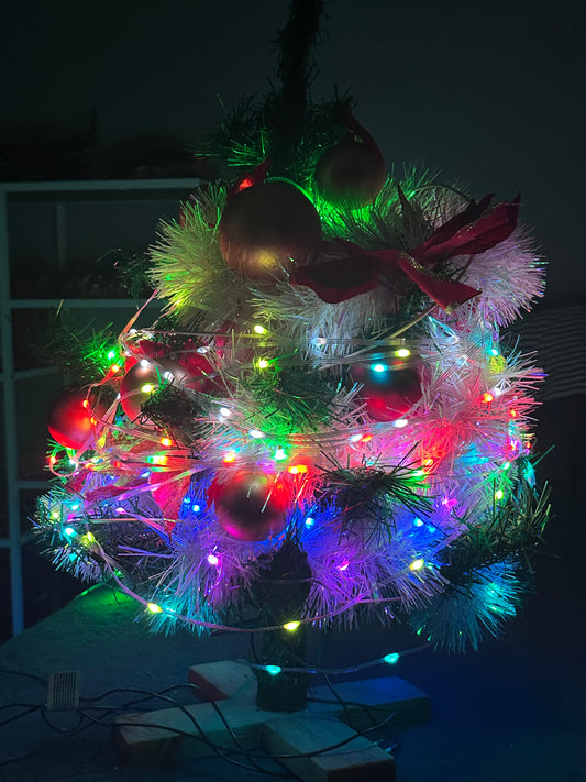 Lampki LED na Choinke