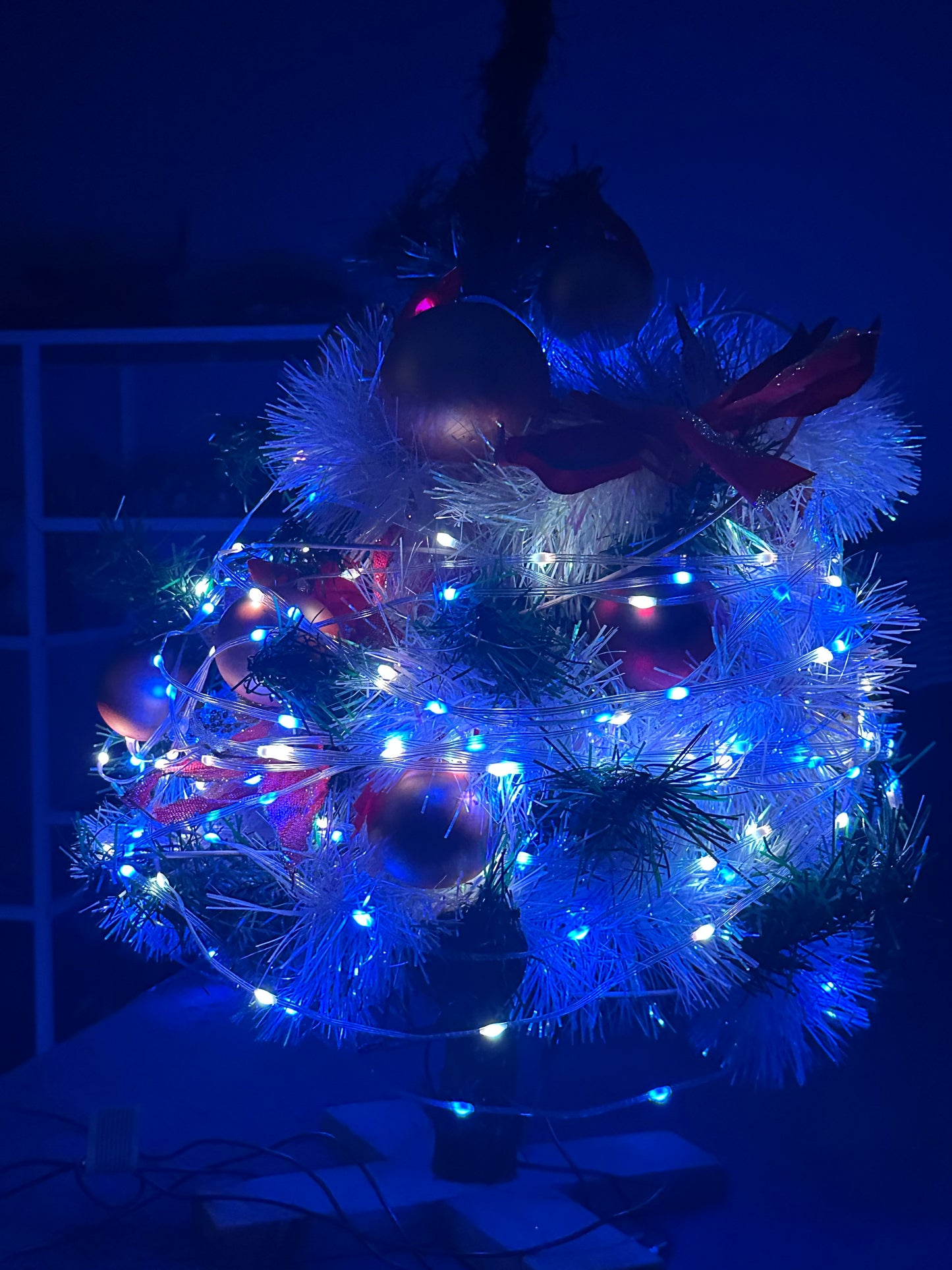 Lampki LED na Choinke