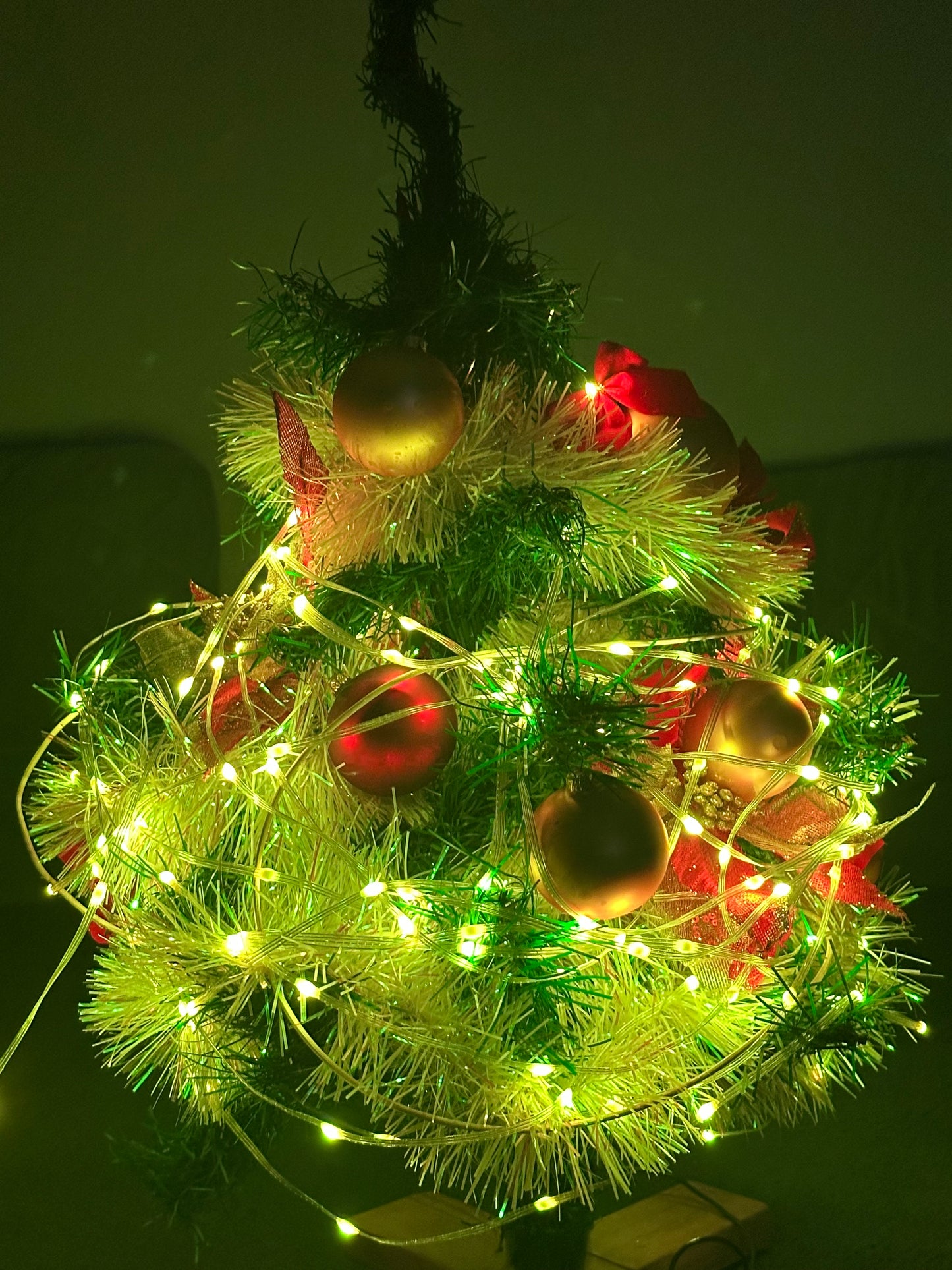 Lampki LED na Choinke